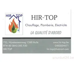 Tehnician chauffage, plomberie ,clima