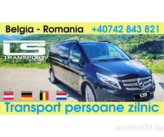 Transport Persoane Belgia - Romania plecare