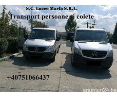 Transport colete/persoane Romania - Belgia