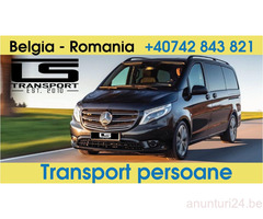 Transport persoane Belgia - România firma transport plecări zilnice