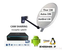 Linii cccam si Oscam  Thor 0,8E