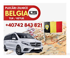 Transport persoane Belgia - România plecări  curse spre România din Belgia