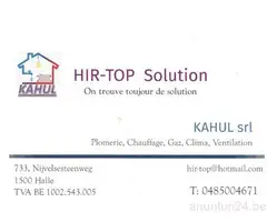 Prestari servicii de depannage cchaudiere plomberie, gaz , clima, pompe de caldura