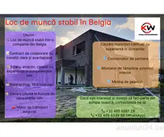 Loc de munca stabil in Belgia