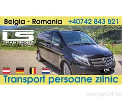 Transport persoane și bagaje Belgia - România