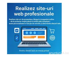 Creez site-uri web firme constructii , magazine , etc