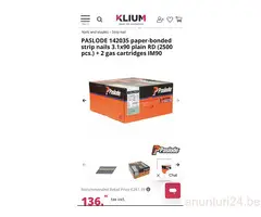 Paslode IM90Xi + 5 cutii cu 2500 cuie & gaz (noi) - 6